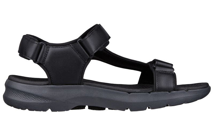 Skechers Go Walk 6 Sandal 'Black Grey' 229126-BKGY