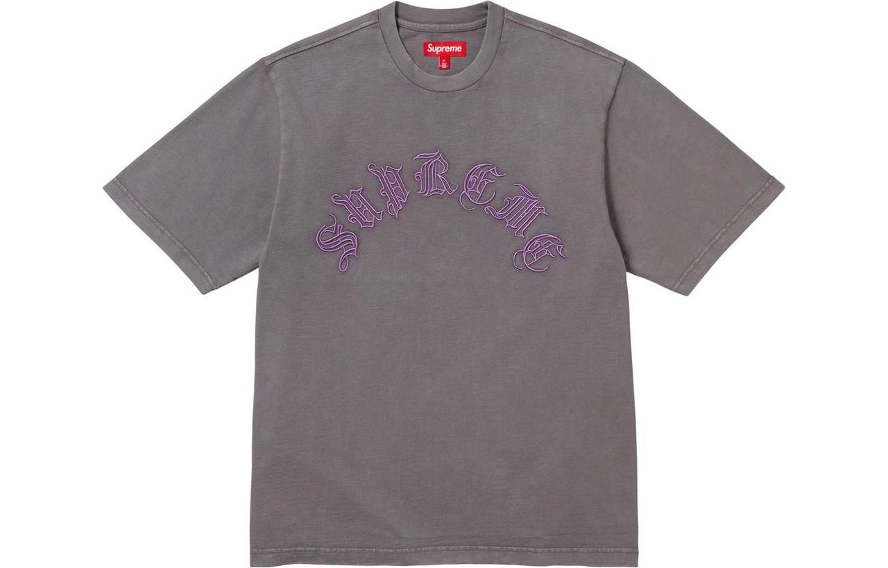Supreme FW23 Week2 Old English T-shirt 'Grey' SUP-FW23-061
