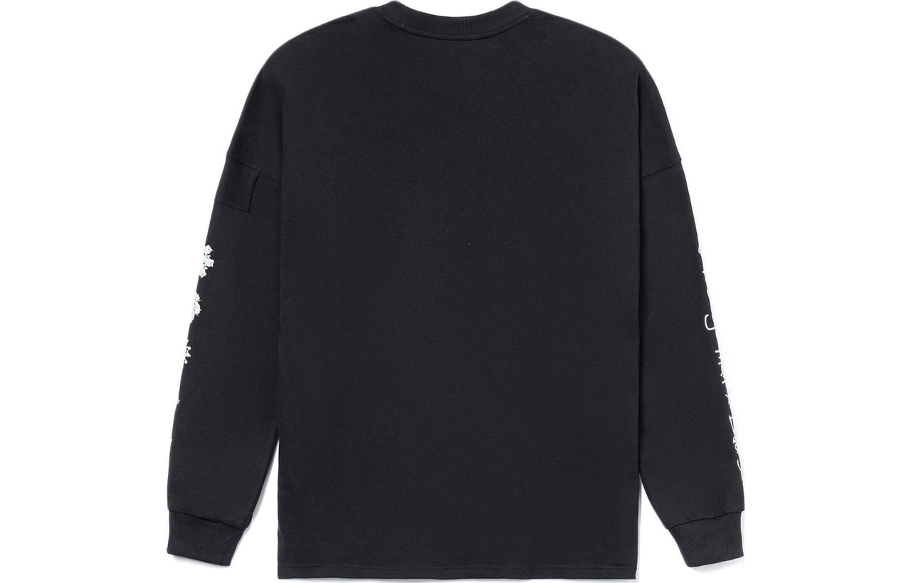 Li-Ning Jon Burgerman Badfive Tee 'Black' AHSR757-3