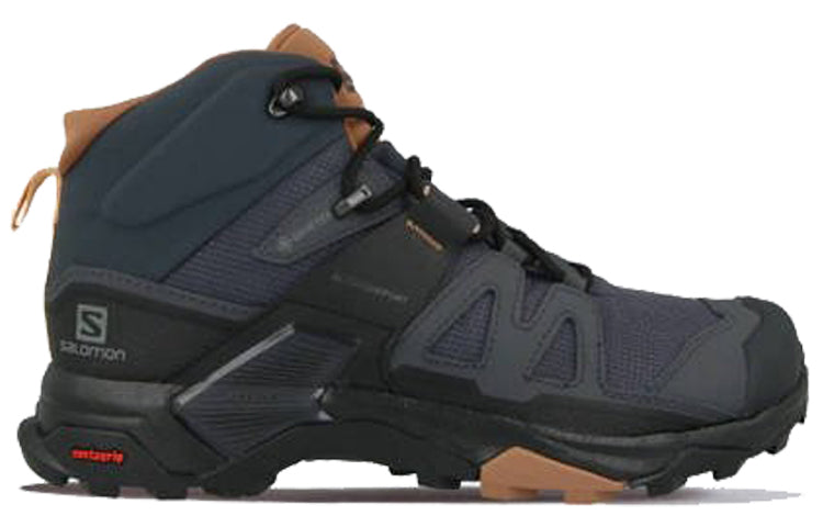 (WMNS) SALOMON X ULTRA 4 MID GTX W 'Black Brown' 412956