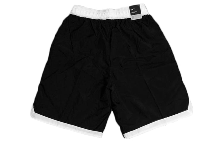 Nike Retro Large Logo Sports Quick Dry Shorts Black White  AT3166-010