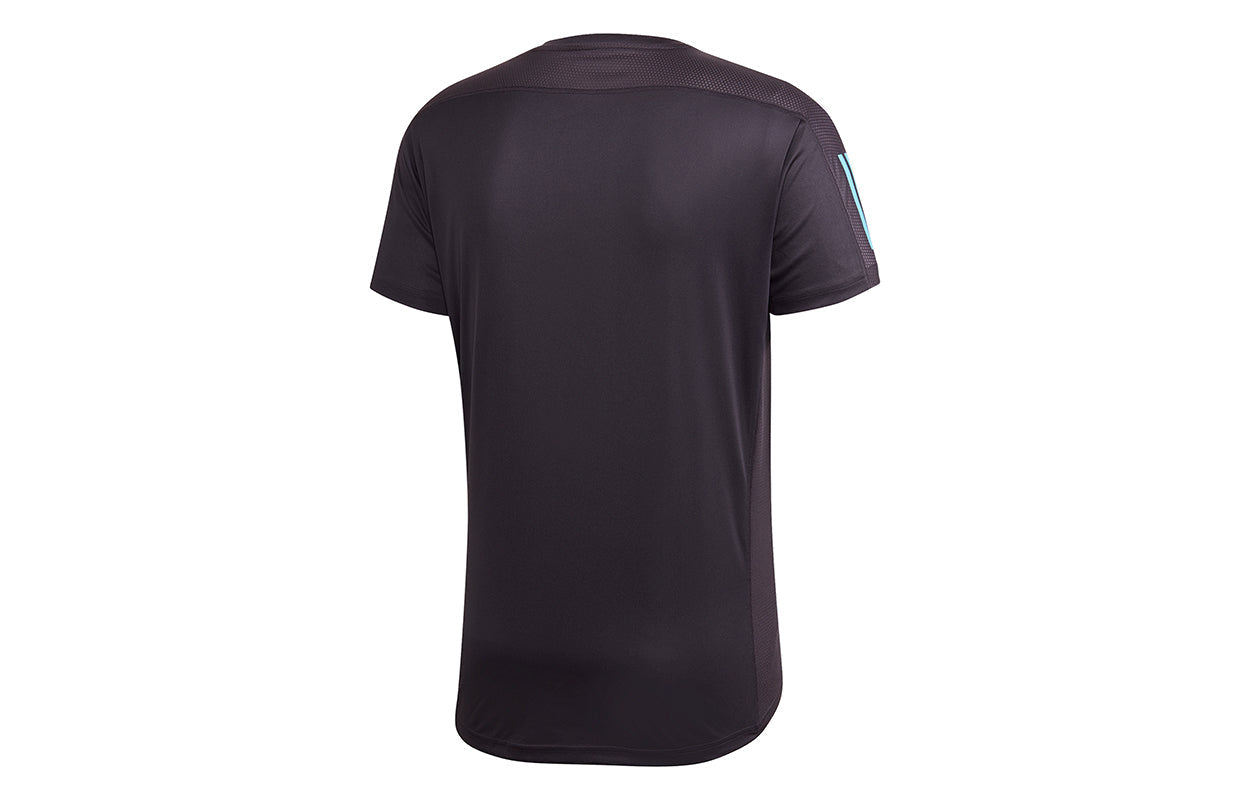 adidas OWN The Run Tee Running Sports Short Sleeve Black FT1428