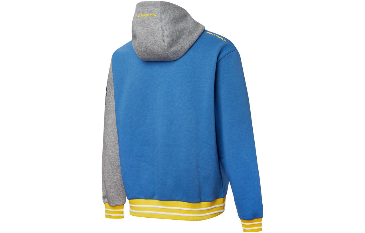 PUMA x Black Fives Basketball Hoodie 'Blue Grey Yellow Black' 532263-02