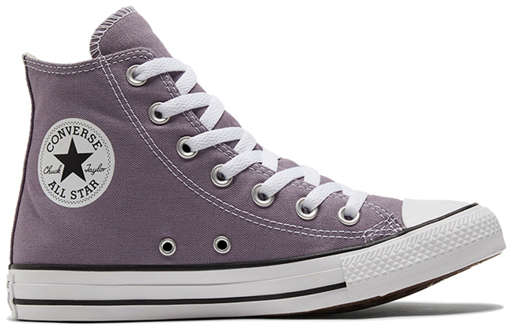 Converse Chuck Taylor All Star Canvas Shoes Grey/Purple A02062C