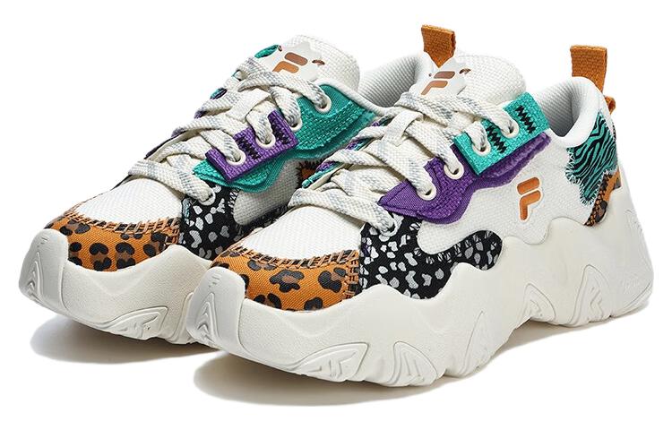 (WMNS) FILA FUSION STARFISH-CVS Footwear Sneakers 'White Multi' T12W321302FWM