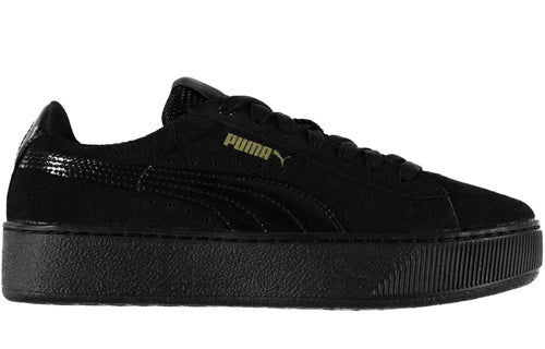 (WMNS) PUMA SUEDE S Vikky Platform - PUMA Black 363287-01