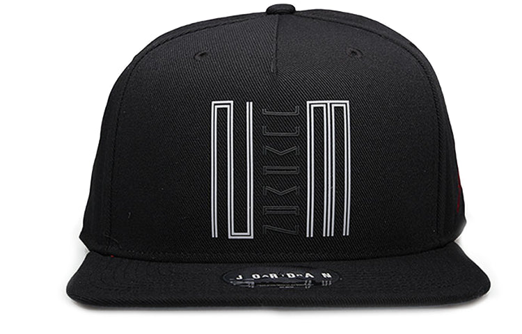 Air Jordan 11 Baseball Cap Black Low Adult Unisex Snapback Hat Cap 'Black' 843072-010