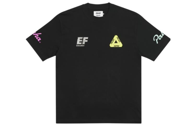 Palace X Rapha Logo T-Shirt 'Black' ADP02XXBLK