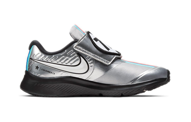 (PS) Nike Star Runner 2 Auto PSV Silver CU3457-001