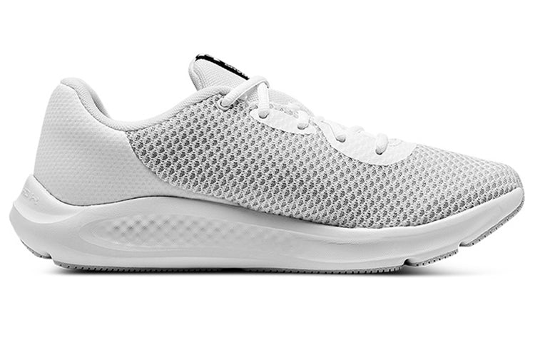 (WMNS) Under Armour Charged Pursuit 3 'White Black' 3024889-100