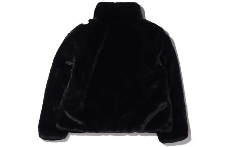 (WMNS) Nike Sportswear Oversized Swoosh Logo Jacket 'Black' CU6558-010