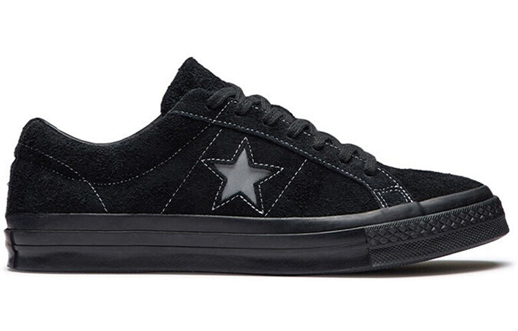 Converse One Star Suede OX 'Black' 165956C