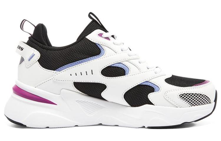 (WMNS) Skechers Bob's Bamina 'White Navy' 117361-WBPR