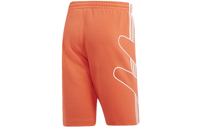 adidas originals Pattern Printing Casual Sports Shorts Orange DU8106