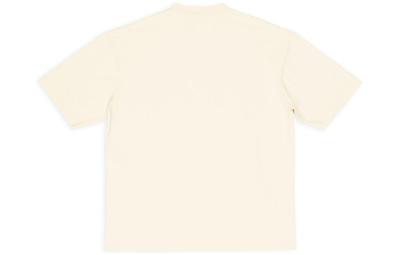Balenciaga BB Paris Icon T-Shirt Medium Fit 'Light Beige Black' 612966TMVG79069