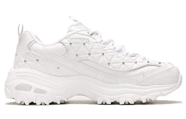 (WMNS) Skechers D'Lites Glamour Feels low/Dad Shoes GS White 13087-WSL