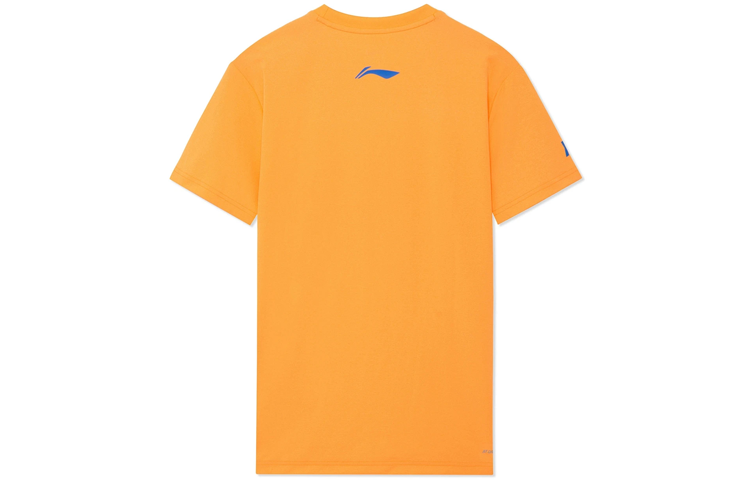 Li-Ning Table Tennis Cartoon Graphic Quick-Drying T-shirt 'Orange' AHSS239-1