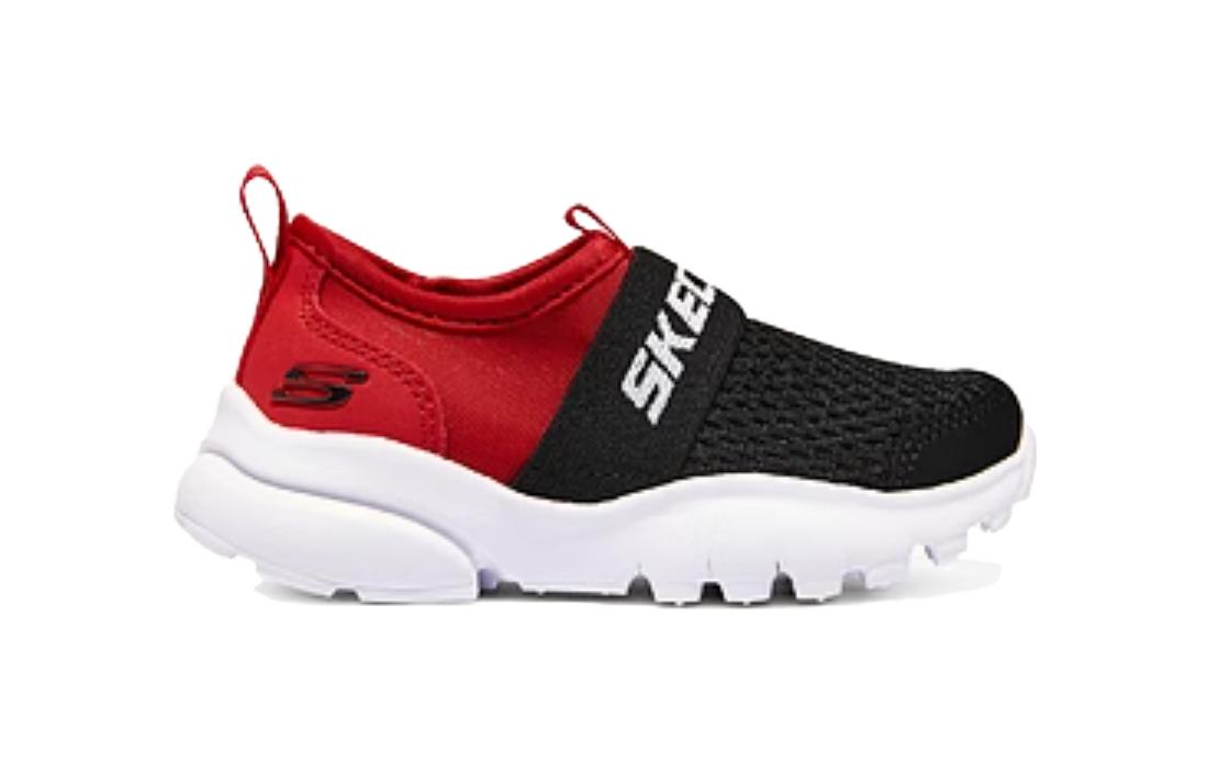 (GS) Skechers Slip-On Sport Shoes 'Blue Red Black' 405215N-RYBK