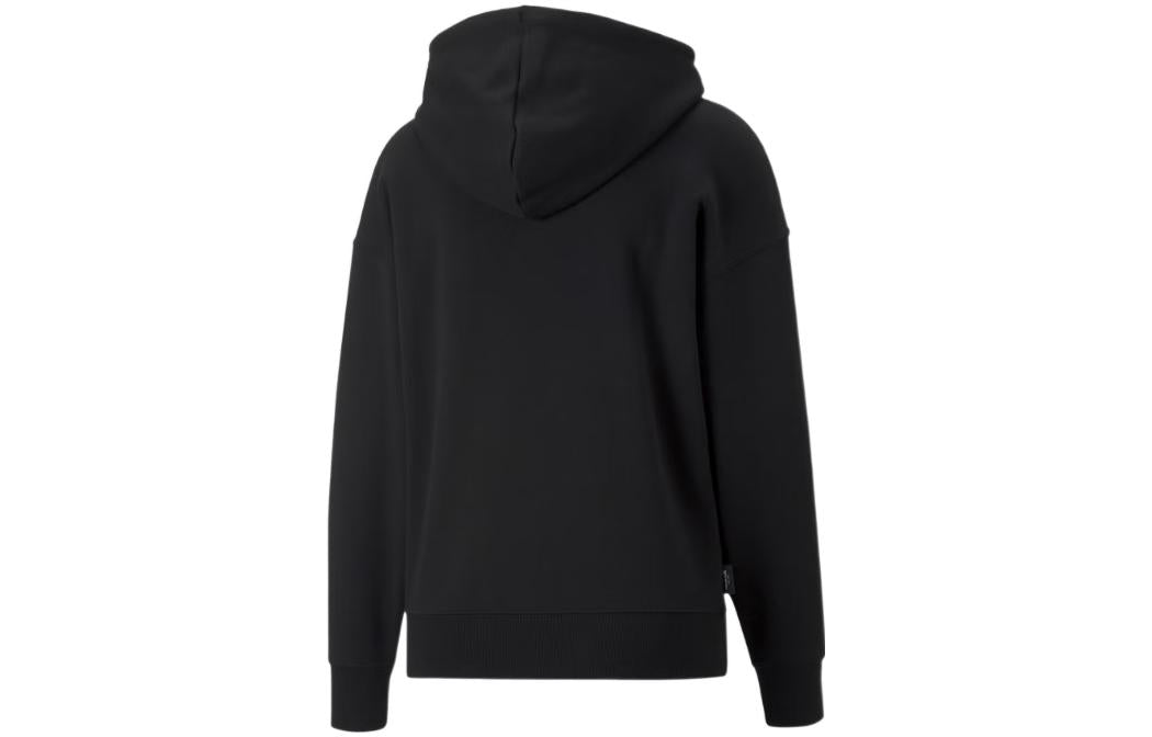 (WMNS) PUMA SWxP Graphic Hoodie 'Black' 537611-01