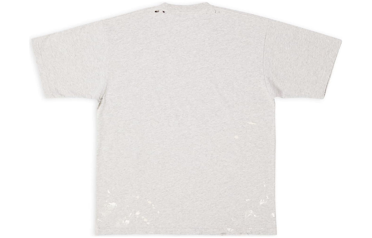 Balenciaga 90/10 T-Shirt Large Fit 'Light Grey' 641675TMVH32569