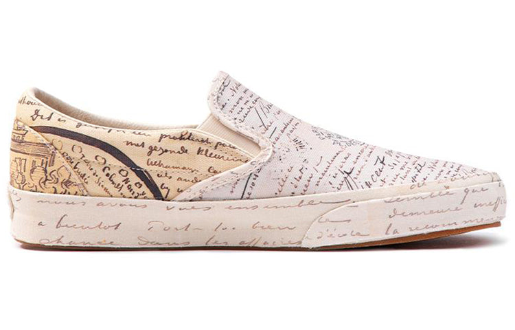 (WMNS) Vans Slip-On 'Van Gogh Letters' VA38F7U7T
