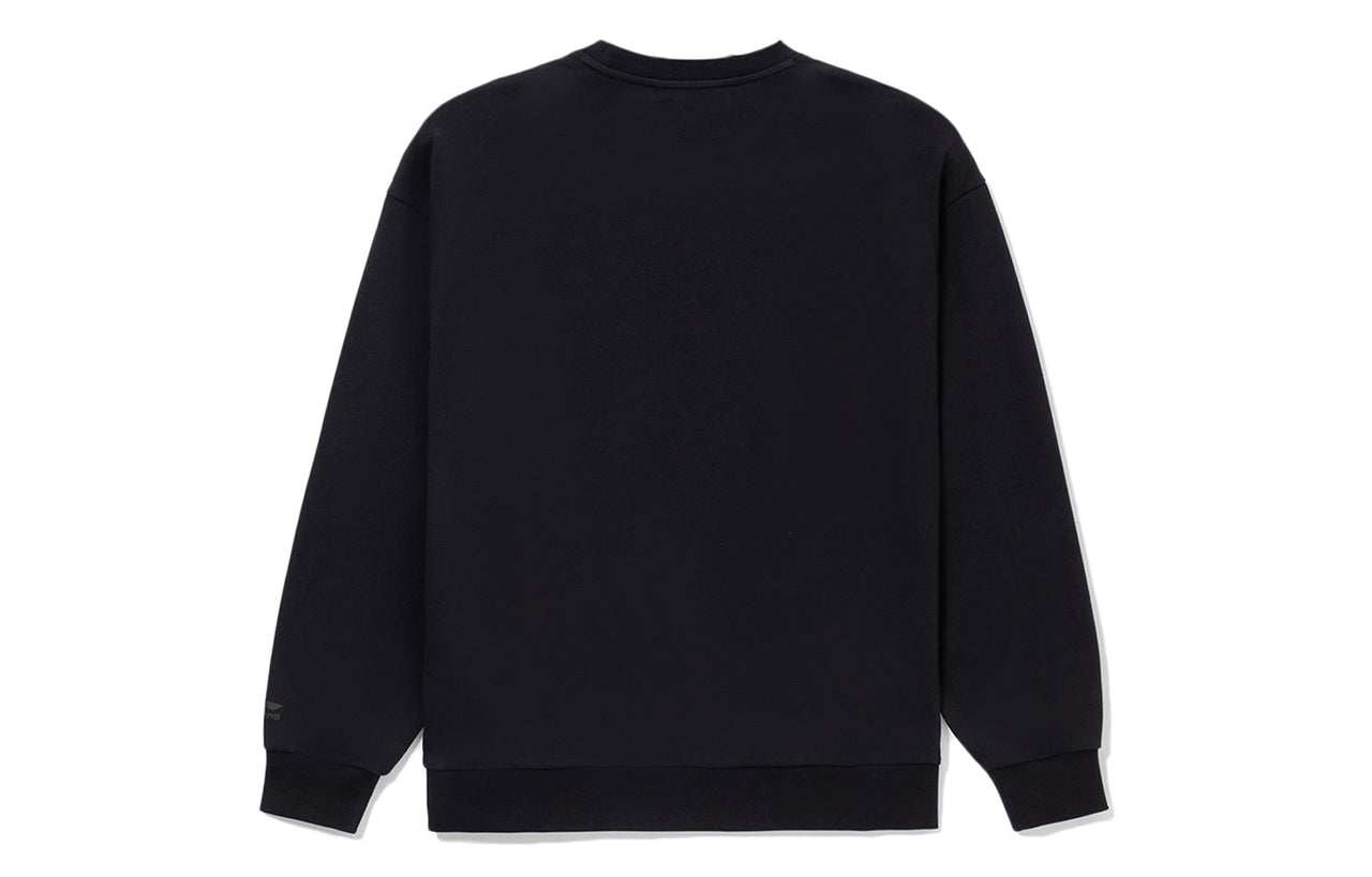 Li-Ning Small Logo Sweatshirt 'Black' AWDS587-1