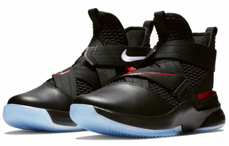 Nike LeBron Soldier 12 FlyEase 'Black Red' AV3812-004