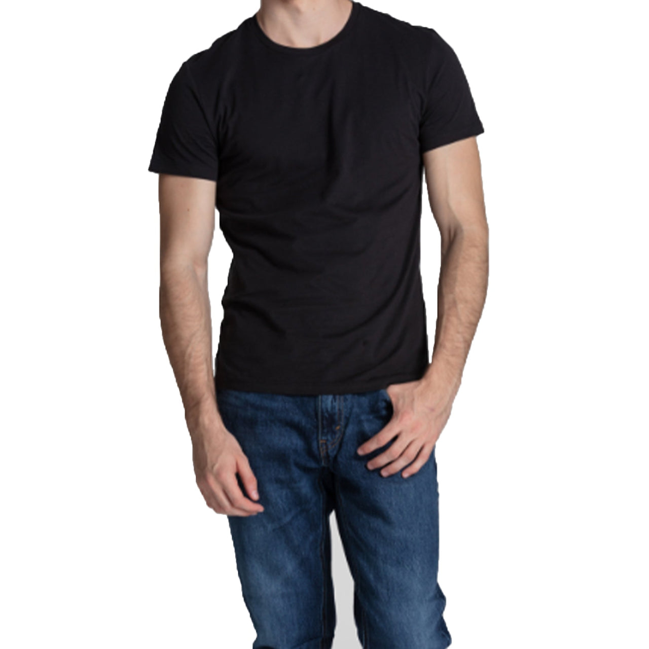 Men's Levis SS19 Pure Cotton Short Sleeve Black 79541-0001