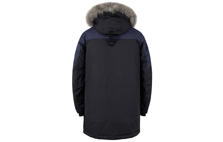 New Balance Warm Winter Down Parka 'Black Blue' NP943041-BK