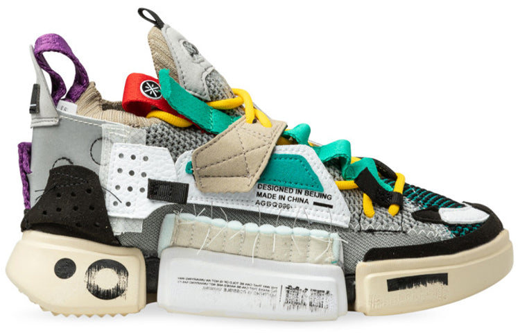 (WMNS) Li-Ning Ace Low 'Grey Teal' AGBQ066-3