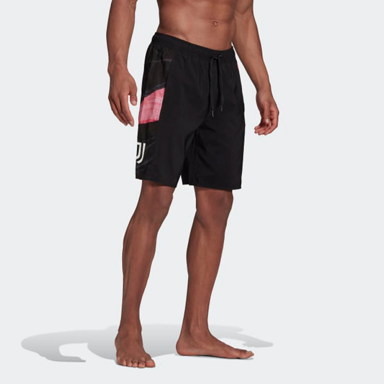 adidas Juventus Soccer/Football Sports Training Shorts Black GM8985