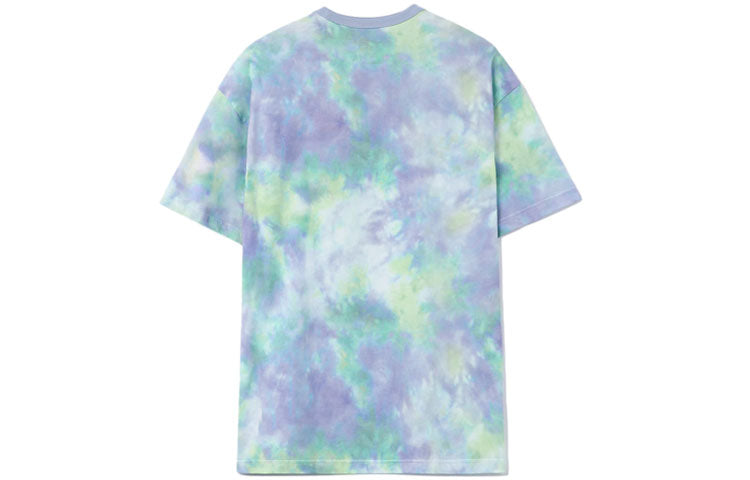 Li-Ning x Disney Muppets Tie Dye Graphic T-shirt 'Blue Purple Green' AHSR841-1