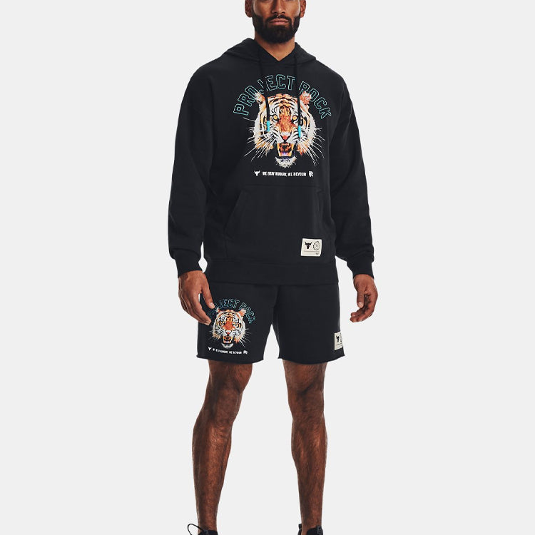 Under Armour Project Rock Rival Solid Shorts 'Black' 1377808-001