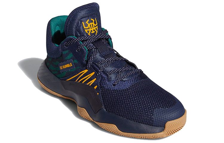 adidas D.O.N. Issue #1 GCA 'Navy Green Yellow' FV5596