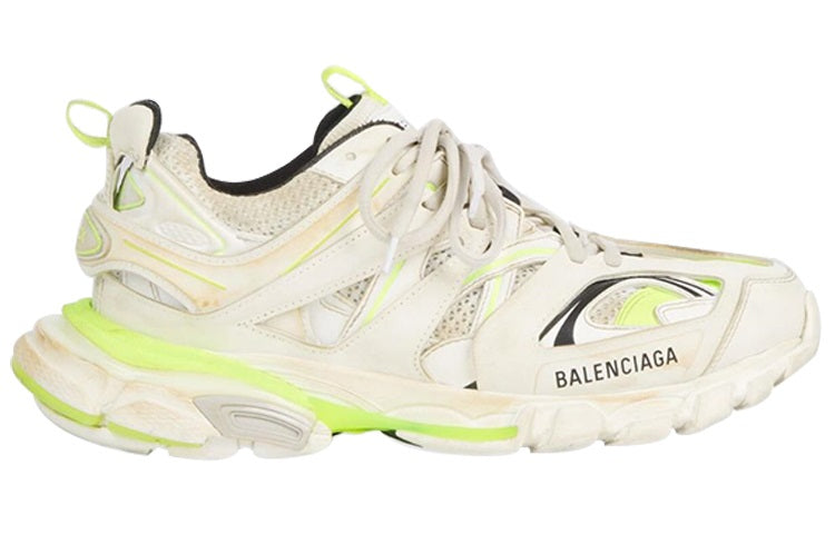 (WMNS) Balenciaga Track Sneaker 'White Fluo Yellow' 542436W1GC39070