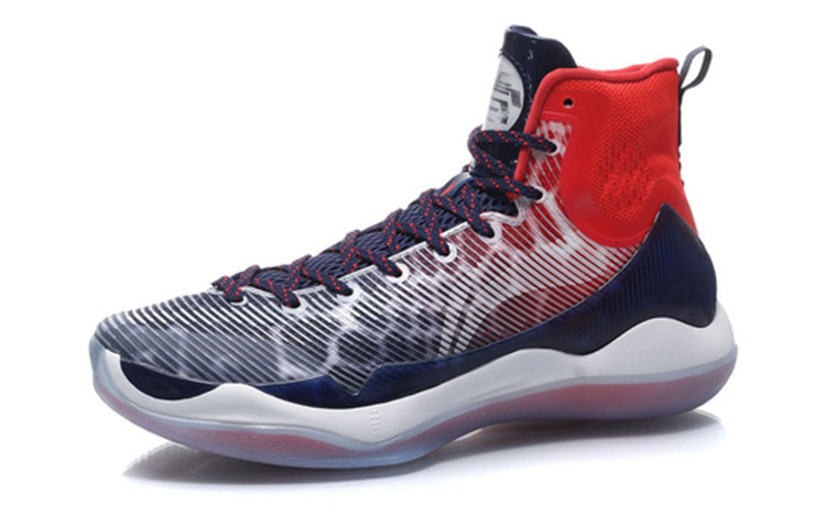 Li-Ning Hi-Top Red/Black/White ABAM023-4