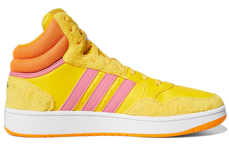 adidas neo Hoops 3.0 Mid x Sesame Street 'Yellow Orange Pink' GX6105