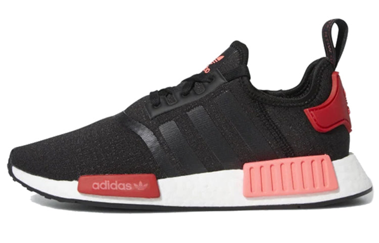 (WMNS) adidas NMD_R1 'Black Scarlet' EH0206