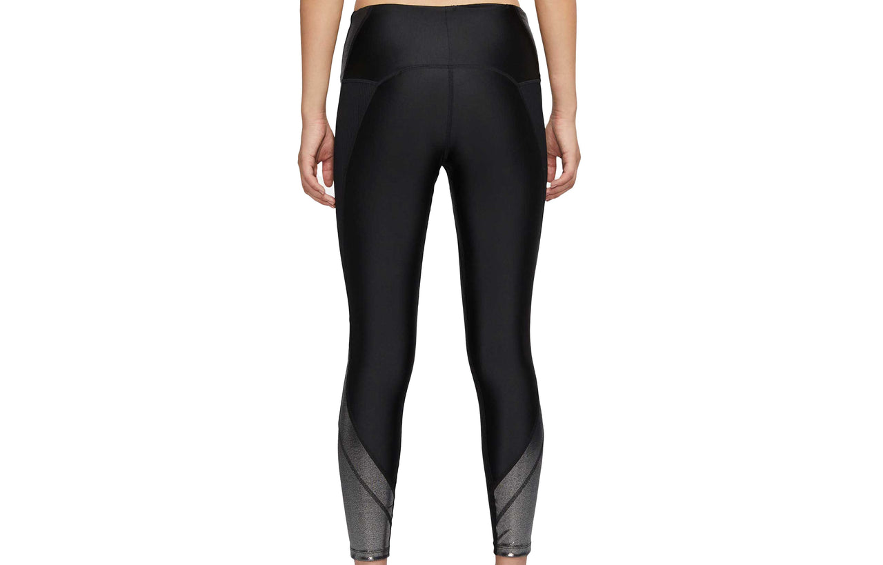 (WMNS) Nike Icon Clash Speed 7/8 Running Sports Slim Fit Leggings Black CU3338-010