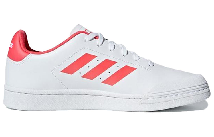 (WMNS) adidas neo Court 70s White Red F34621