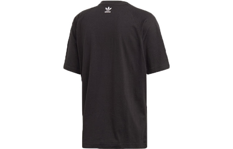 adidas originals MENS Big Trefoil Boxy Tee Black FM9904