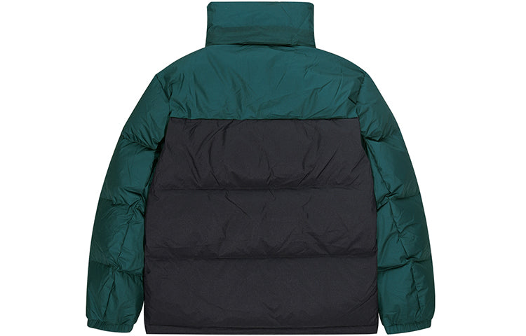 New Balance Classic Reversible Puffer Jacket 'Black Green' NP943043-GRN