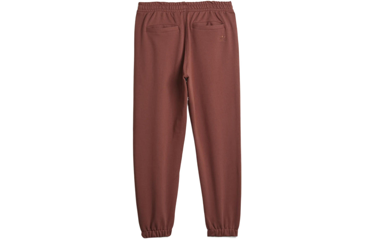 adidas x Pharrell Humanrace Small Logo Sweatpants 'Burgundy Red' H58328