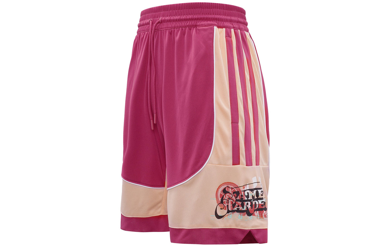 adidas Men's Hdn Avatar C365 Basketball Shorts Pink GP5221