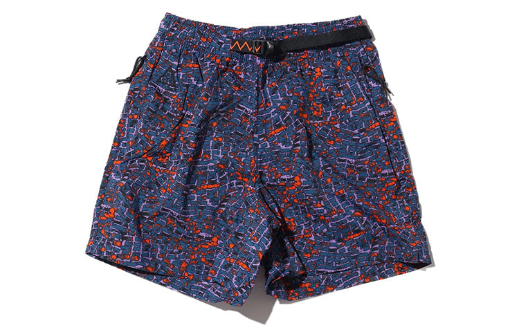 Men's Nike ACG Loose Printing Casual Shorts Green BQ7286-340