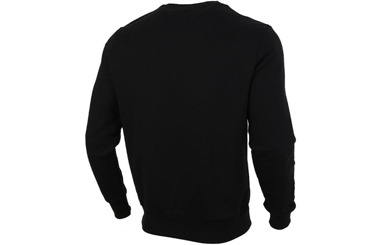 PUMA Classics Printed Pullover Fleece Men Black/Gold 599296-56