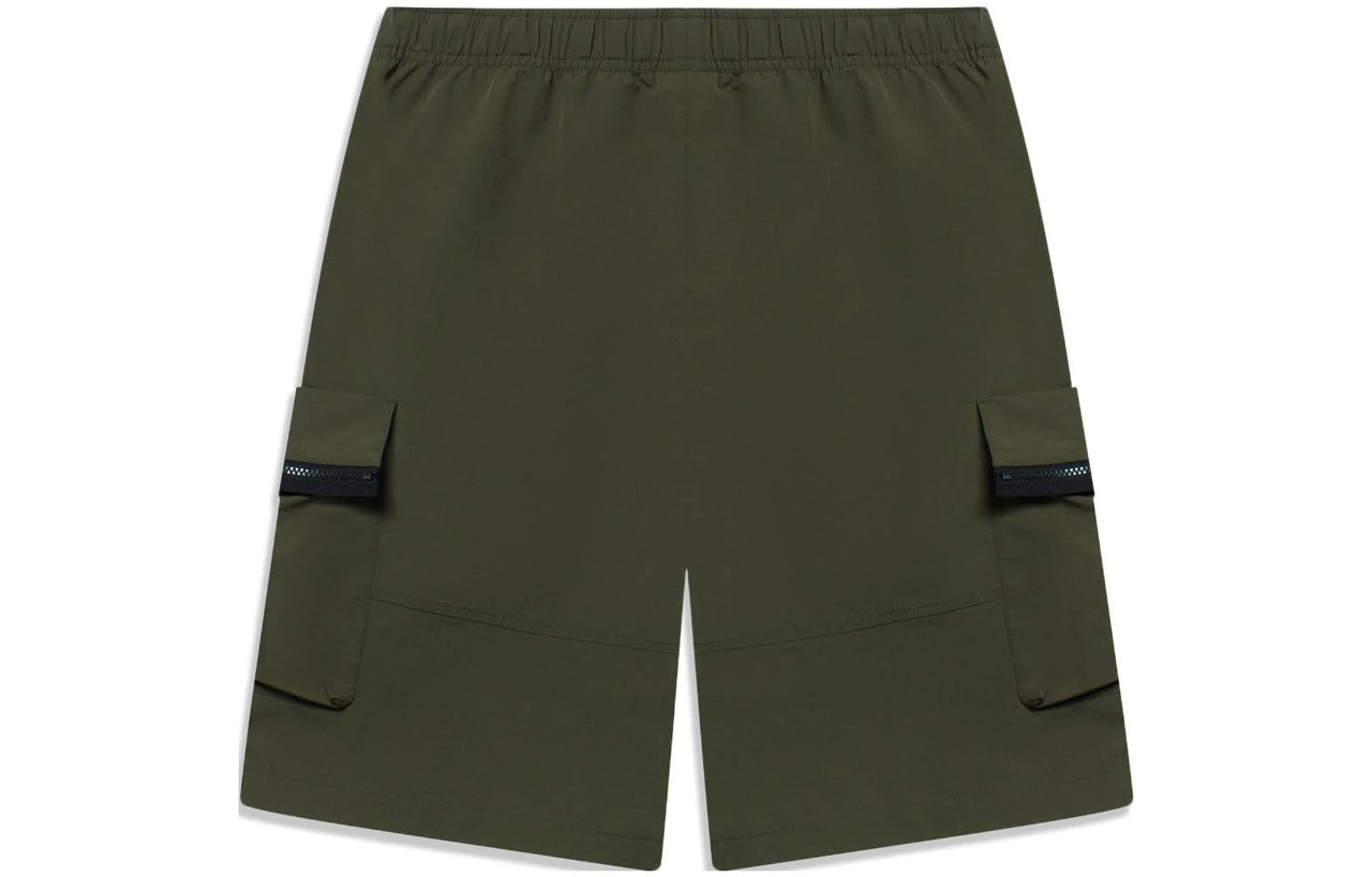 Li-Ning Graphic Cargo Shorts 'Olive Green' AKST643-3