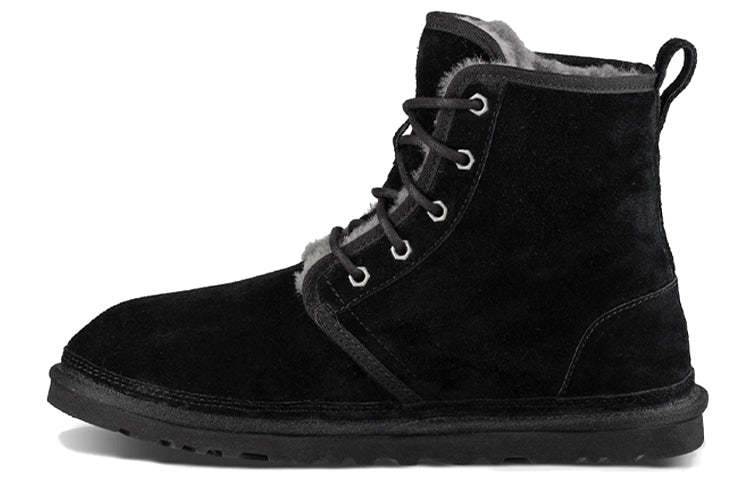 UGG Harkley Fleece Lined Snow Boots Black 1016472-BLK