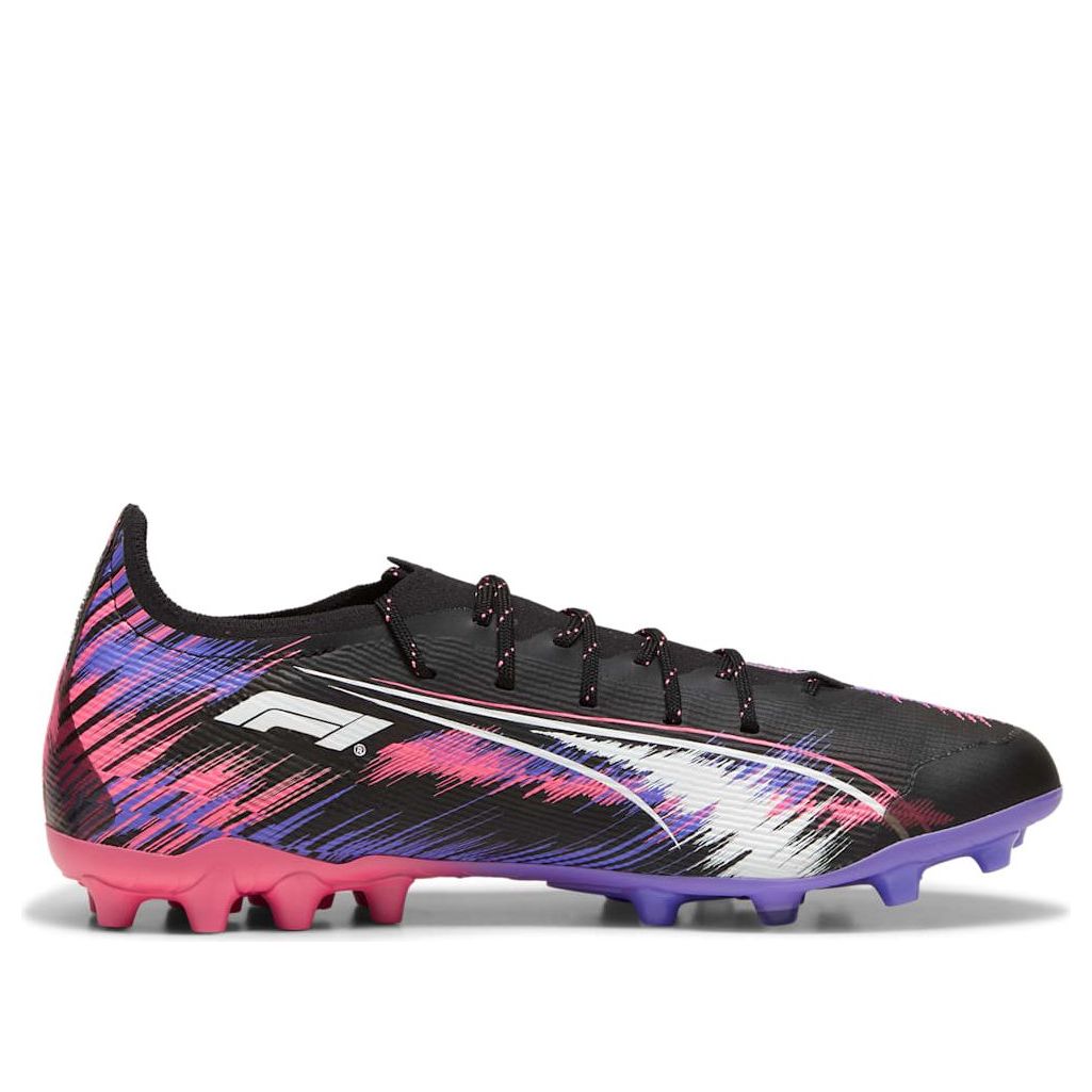 PUMA Ultra 5 Ultimate F1 MG 'Black Sunset Glow Dark Amethyst' 108180-01
