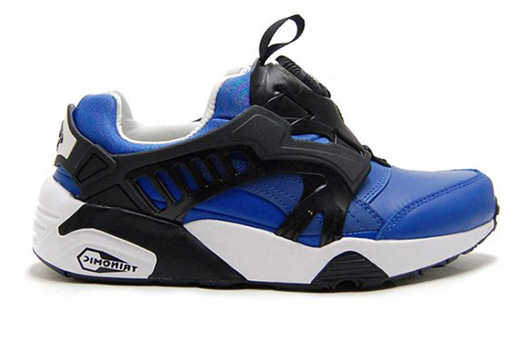 PUMA Disc Blaze Leather Running Shoes Blue/White 361979-03